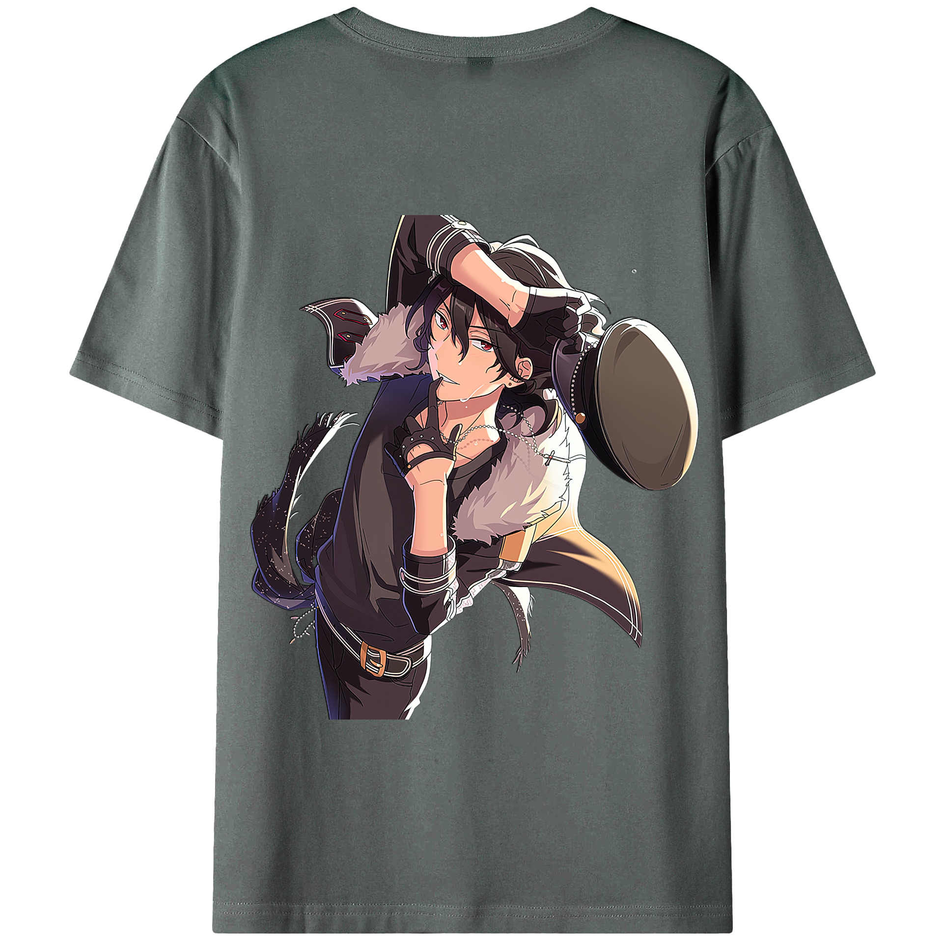 （画像用） あんさんぶるスターズ! Ensemble Stars 綿100％半袖Tシャツ（背面プリント）